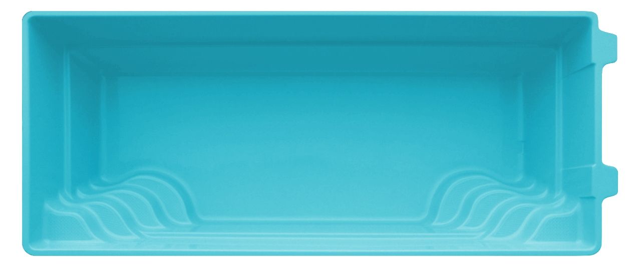 Glassfiberbassenger AquaFiber D-RCS (isolert; forsterket 